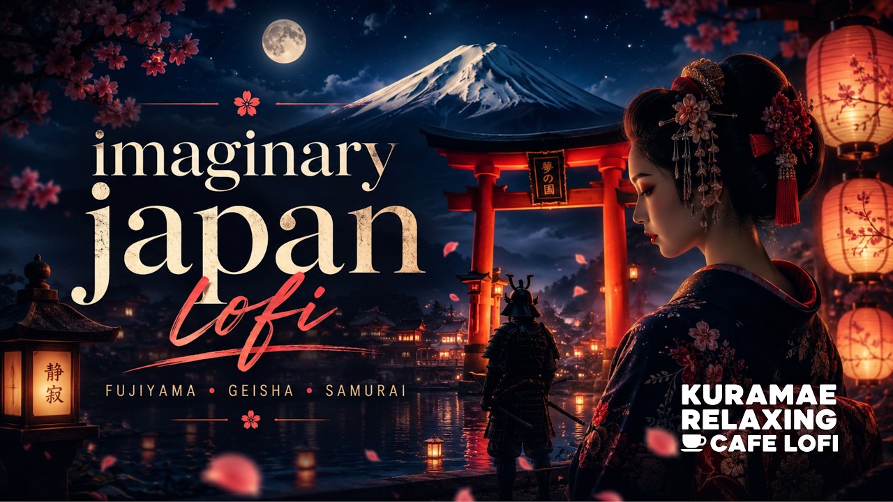 imaginary japan lofi 🗻 fujiyama, geisha & samurai beats for study, work, focus