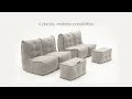 Ambient lounge mod 4 quad couch  ambient lounge