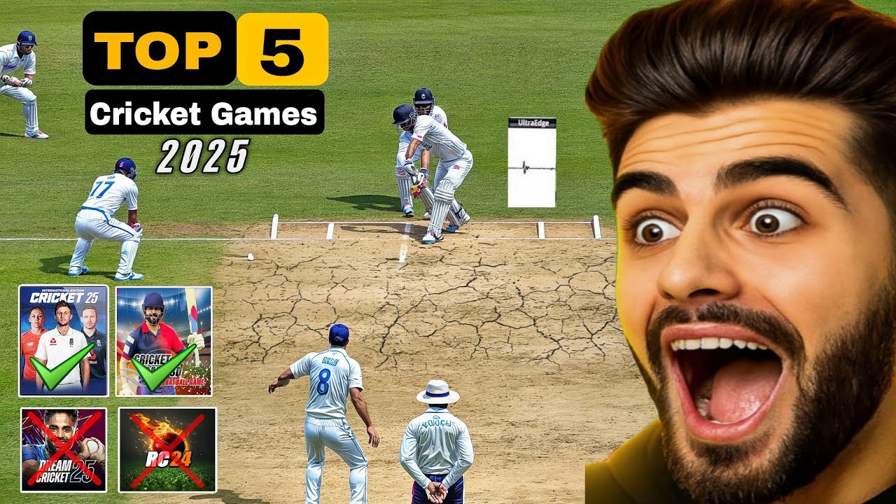 Best Cricket Games for Android & IOS | New Cricket Games 2025 Edition