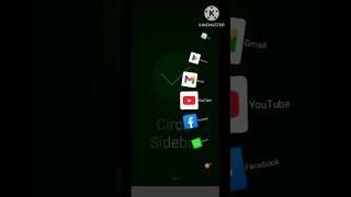 # circle on side bar app  #sorts # viral video screenshot 2