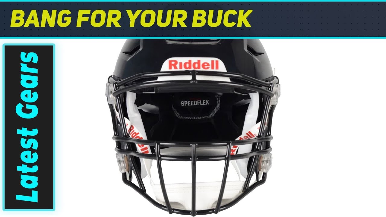 Vi Riddell Riddell SpeedFlex: The Future of Football Helmet Tech is HERE! - YouTube