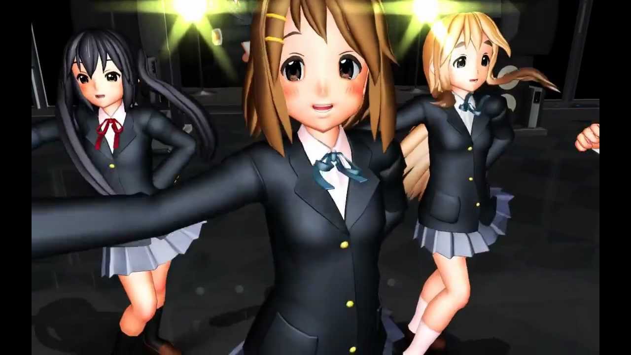 【MMD】Kiss me [K-ON]