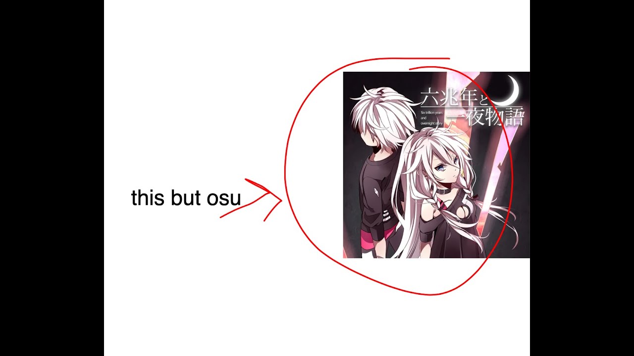 Six trillion years and overnight story -Osu!