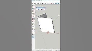 Push Pull Tool - Sketchup Malayalam Tutorial Shorts