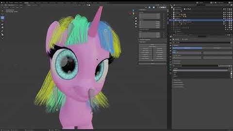 Rigging Particle Hair In Blender