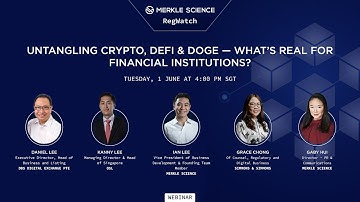 Merkle Science RegWatch: Untangling Crypto, DeFi, and DOGE - What’s Real for FIs?