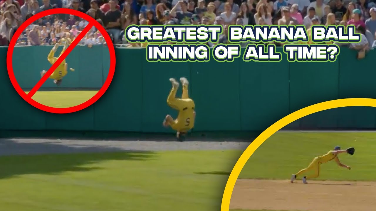 Is this the most exciting inning in Banana Ball History? - YouTube