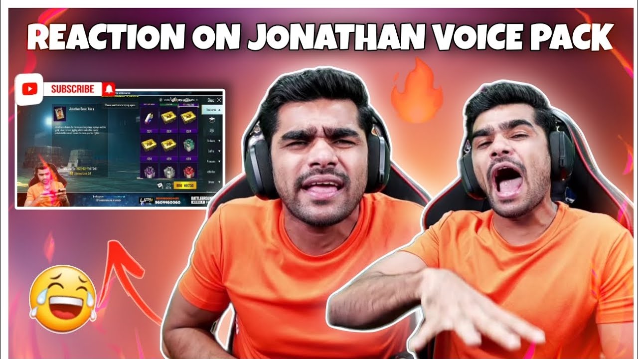 reaction on jony voice pack #viral #youtubeshorts #gamingshorts - YouTube