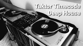 DEEP HOUSE mix traktor scratch pro timecode vinyl setup