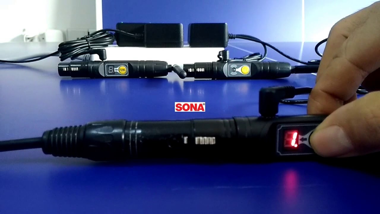New Upgraded 2 in 1 wirless dmx transmitter and receiver - YouTube