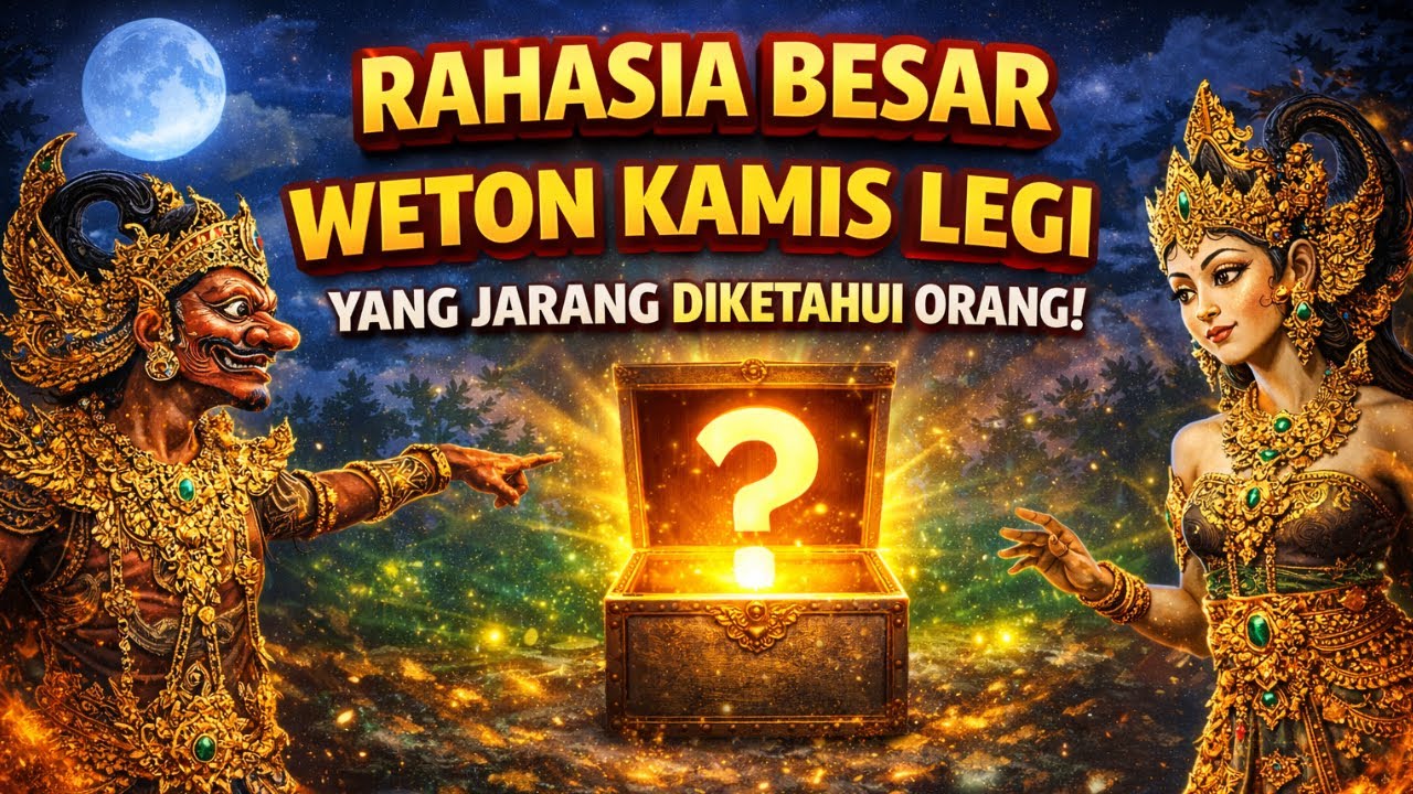 RAHASIA BESAR ❗ WETON KAMIS LEGI YANG JARANG DI KETAHUI ORANG ❗