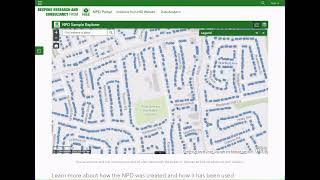 Introduction to the Health and Safety Executive's National Population Database Tool