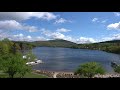 Relaxing sounds of lake beauport for sleep study  asmr  water  birds chirping  passing cars