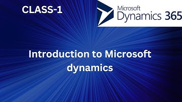 Introduction to Microsoft dynamics | Microsoft dynamics 365 tutorial |CRM | finance and operations