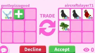 Another day failing to get trades in Roblox Adopt me!