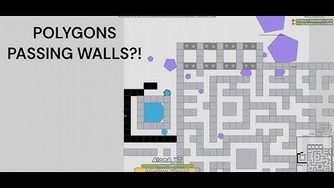arras.io glitches part 3 A PASSING WALLS POLYGON?!