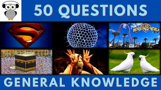 General Knowledge Quiz Trivia | 50 Questions | Do You Know | Pub Quiz #quiz #trivia