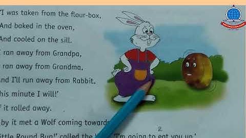 English A K 2 2nd Term lecture 1 lesson #5 little round bun Reading+Explanation+Dictation