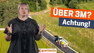 3 Meter & Ende? 🛑 So fährst du XXL-Maschinen LEGAL! Der § 70 StVZO Guide