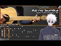 Jujutsu kaisen season 2 opao no sumika acoustic fingerstyle guitar cover where our blue is