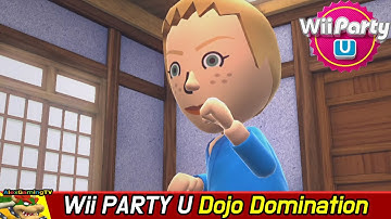 Wii Party U - Dojo Domination ( Standard Mode ) 도장깨기 | WiiパーティーU | AlexGamingTV