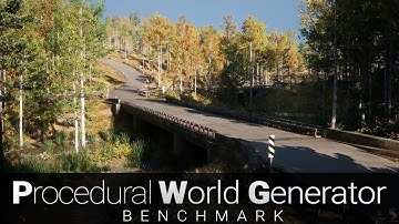 Procedural World Generator / Benchmark | 4K | 3080ti | #pcgaming #ue5 #unrealengine #gamedev #pcg
