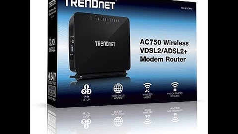 Trendnet TEW 810DR   AC750 Dual Band Wireless Router