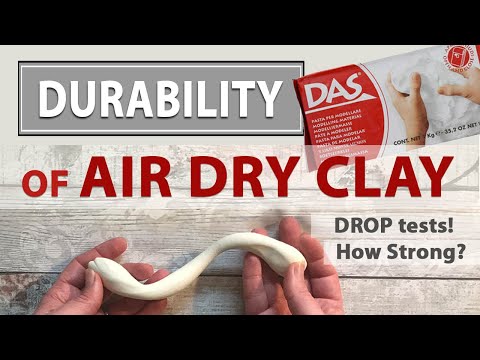 Video: Ang air dry clay na init ay lumalaban?