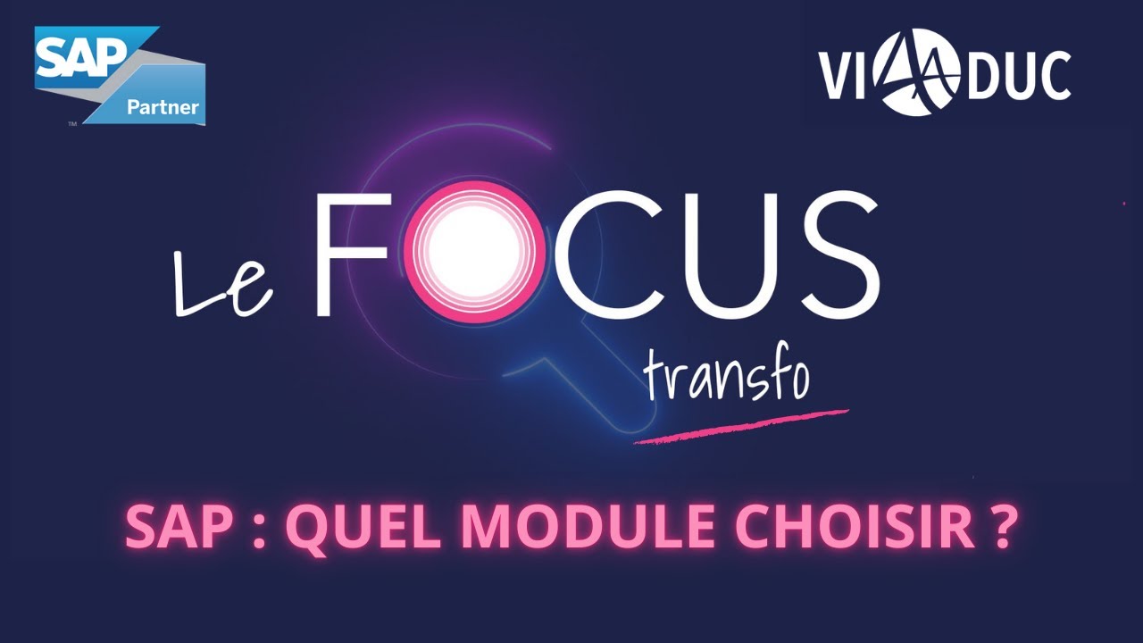Formation SAP : quel module choisir ?