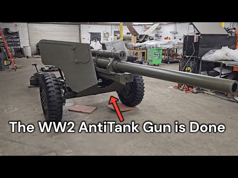The M5 Anti-Tank Gun Is Finished! & New Project Started.