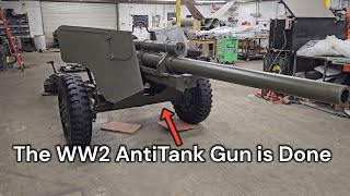 The M5 Anti-Tank Gun Is Finished! & New Project Started.