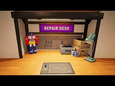Repairing VHS Tapes in Retro Rewind!