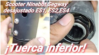 Ninebot Segway Scooter ES1, ES2, ES4 Nut Adjustment screenshot 5