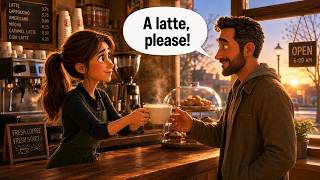 ☕ Opening the Coffee Shop at 5 AM | Slow and Easy English Story for Beginners