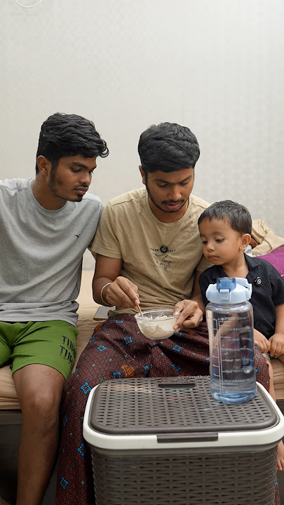 Slime Experiment😍✅ Innum enna Paithyakaranu Ninachiturukala🙄 #babycomedy #comedy #cutebaby