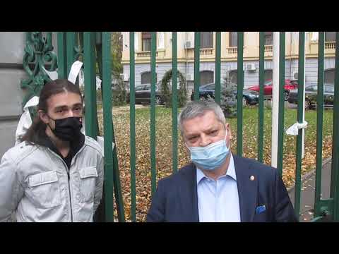 Radu Cristescu confruntă protestatari anti-Certificat verde.