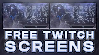 FREE PSYOPS THEMED TWITCH SCREENS | LEAGUE OF LEGENDS TWITCH SCREENS SPEEDART