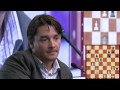 Round 4. Vladimir Kramnik and Alexander Morozevich commenting on their game