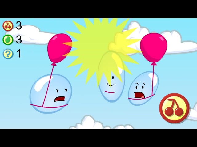 BFDI 11-7 but everyone is limbless and is bubble (on crack) class=