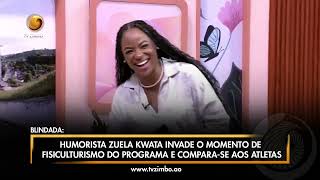 Zuela Kikuata Confrota Os Fisiculturista