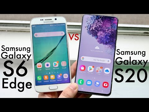 Samsung Galaxy S20 Vs Samsung Galaxy S6 Edge! (Comparison) (Review)