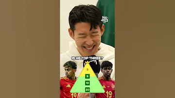 UNBELIEVABLE SON Ranks LAMINE YAMAL Among The World S Best Players Shorts Football Soccer 