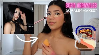 Celebrity attempting Sofia Arrayales VIRAL duvalín makeup look Profile