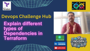 Devops Interview: Terraform Series:36:Explain different types of Dependencies in Terraform