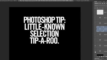 Photoshop 30-second (or so) Selection Tip from Scott Kelby