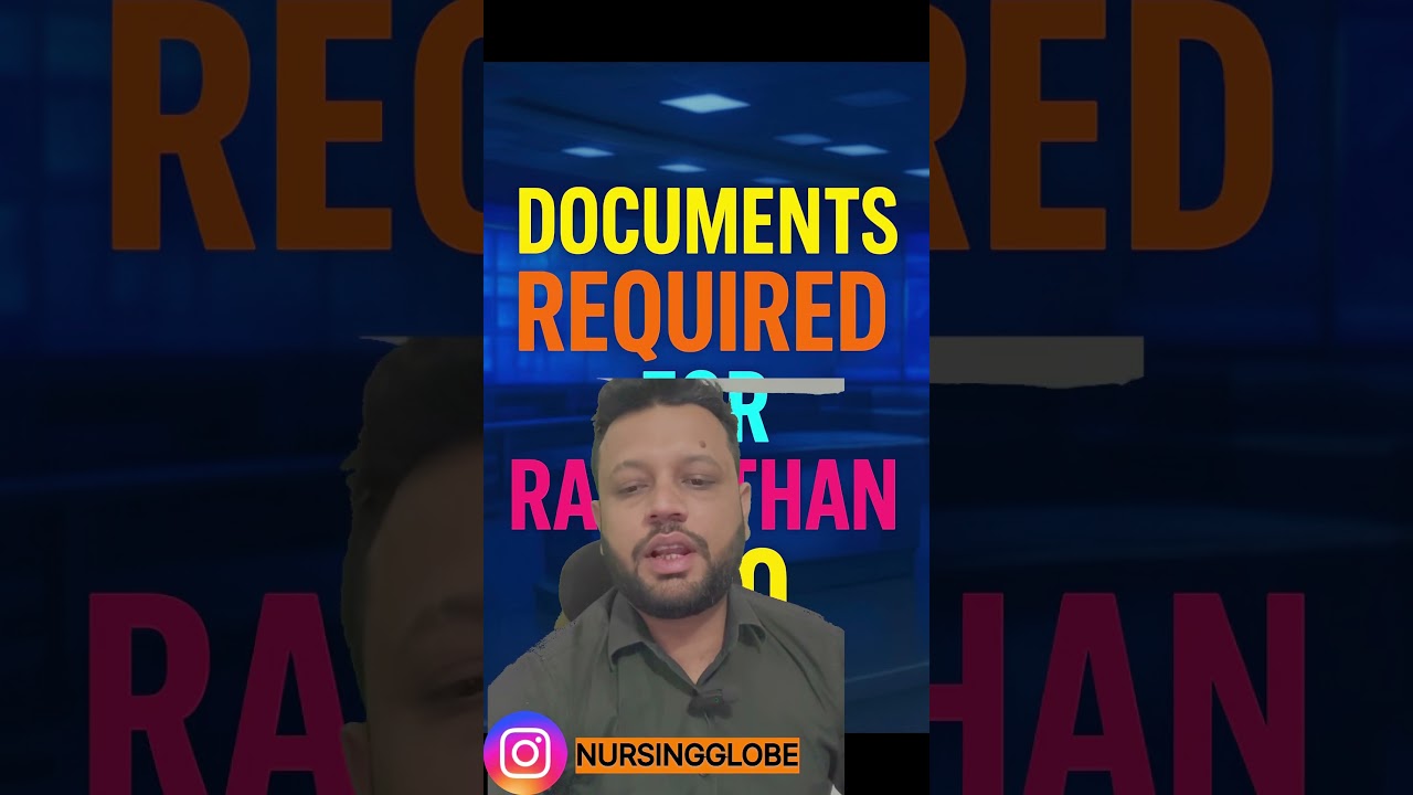 rajasthan cho document varification list 