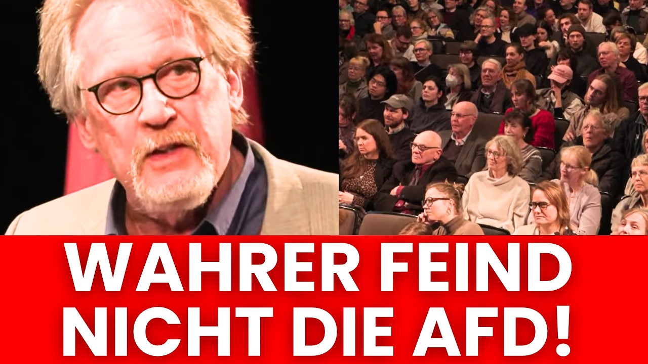 LINKES PUBLIKUM TRIFFT DER SCHLAG! 🚨 DIESER REDNER RÜTTELT ALLE WACH! 🚨 AFD IST NICHT DAS PROBLEM!