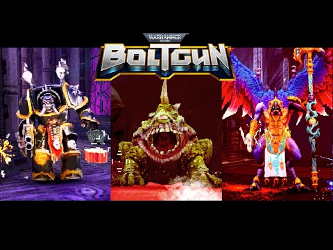 Видео: Warhammer 40k: Boltgun - Все боссы и враги