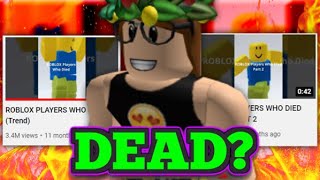 Roblox players that tragically died 🥲! ⚠️SAD⚠️ #roblox #fyp