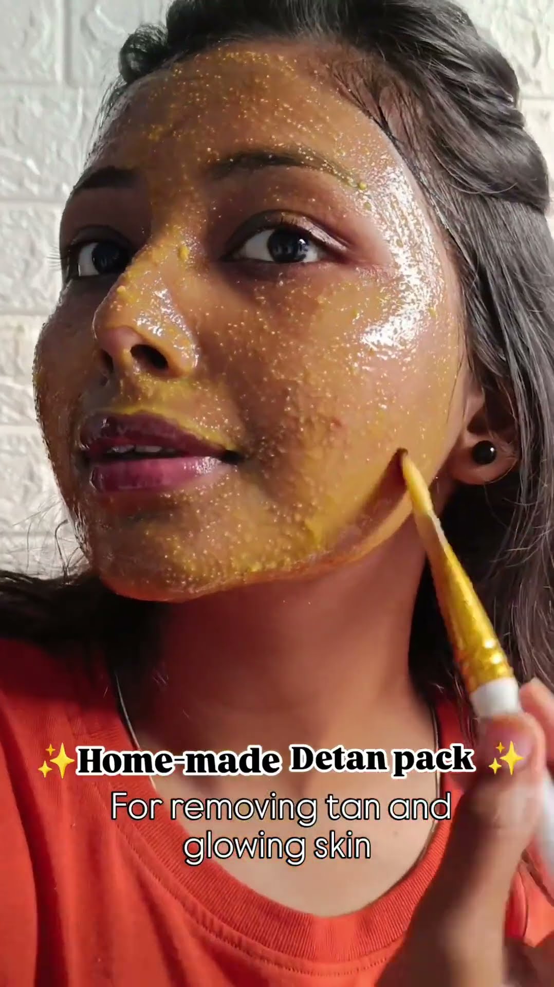 How to reduce tan??Make your skin glowy!!homeremedies homeremedytanremoving fypskincare